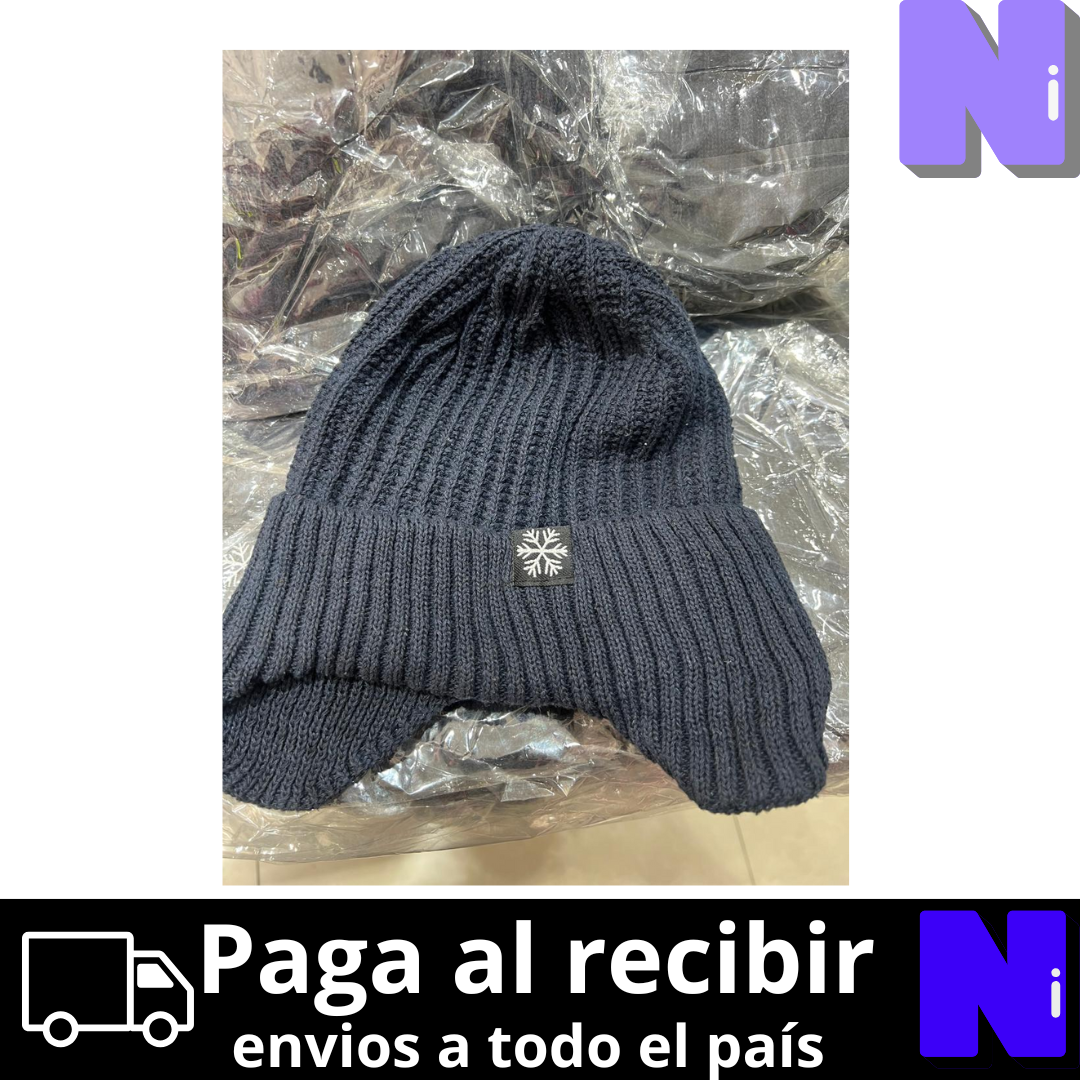 GORRO TAPA OREJAS PARA INVIERNO