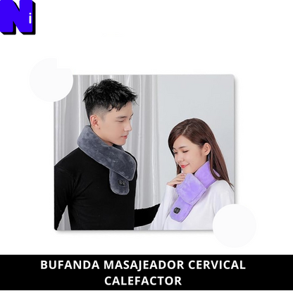 BUFANDA MASAJEADOR CERVICAL CALEFACTOR