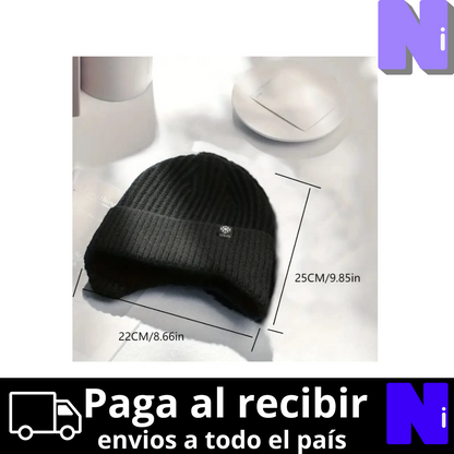 GORRO TAPA OREJAS PARA INVIERNO