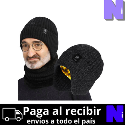 GORRO TAPA OREJAS PARA INVIERNO