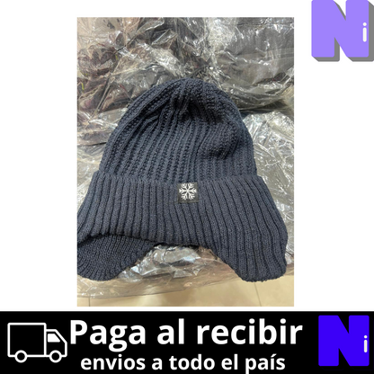 GORRO TAPA OREJAS PARA INVIERNO