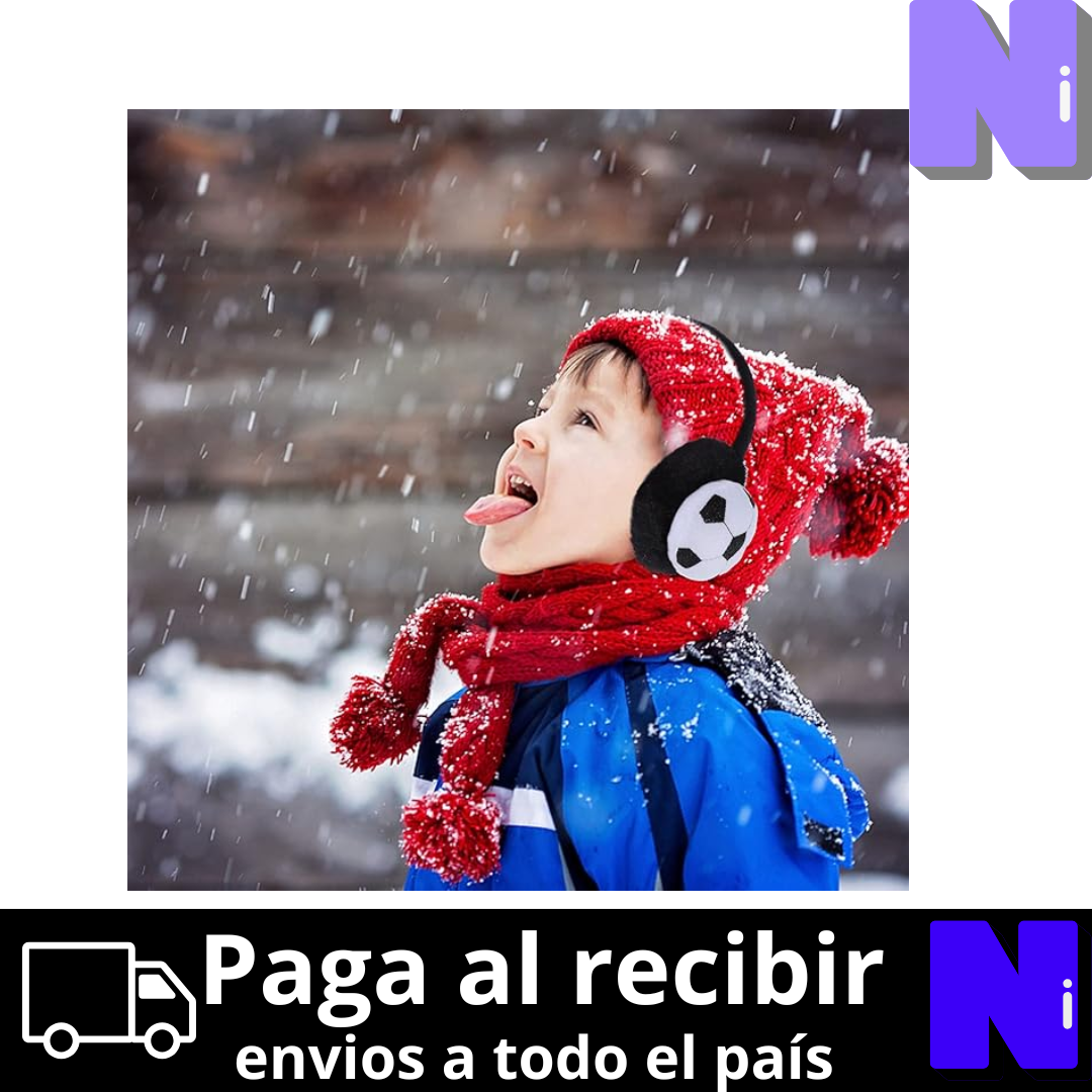 OREJERA PARA NIÑO BALON FUTBOL